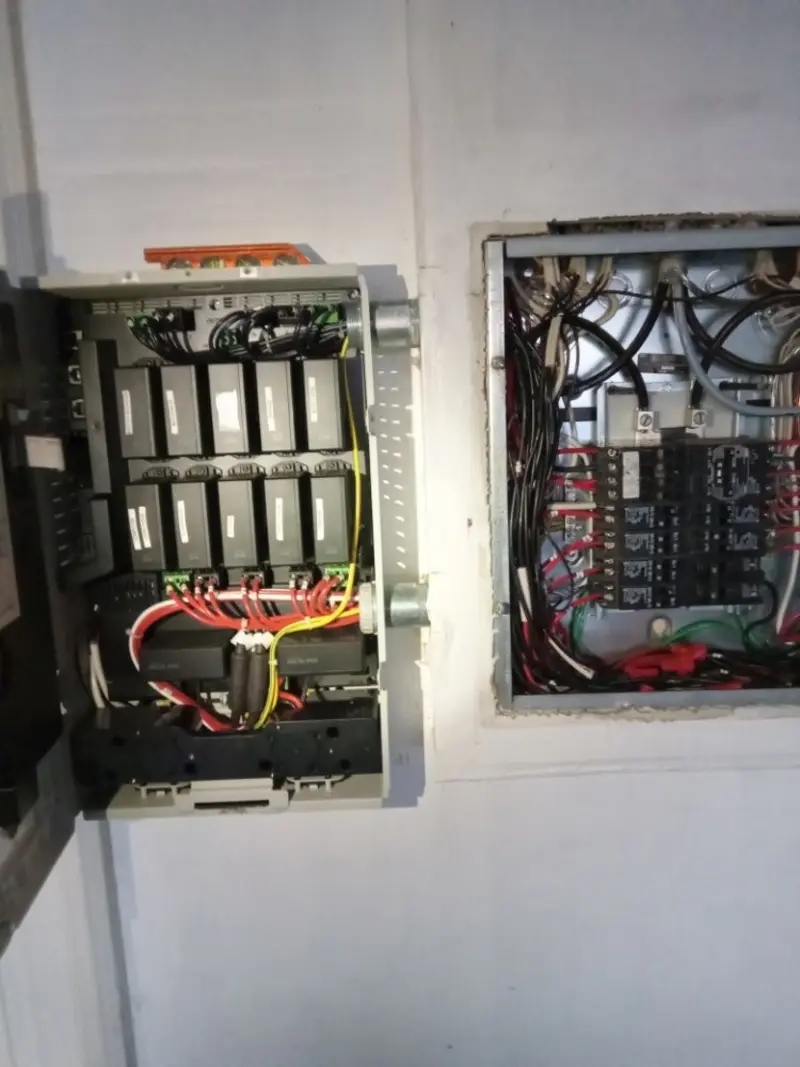 Electrical panel upgrade completed for Ring Doorbell Installation in Perry